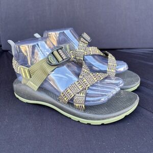 Chaco Z/Cloud Banded Sandals - Youth 5 Green/Grey